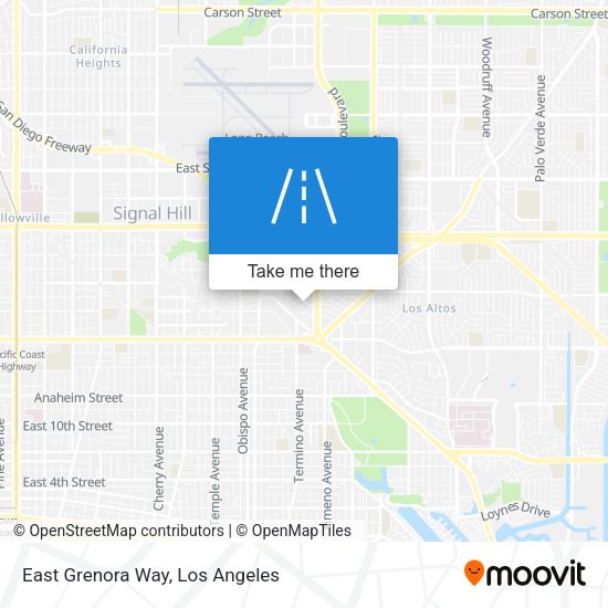 Mapa de East Grenora Way