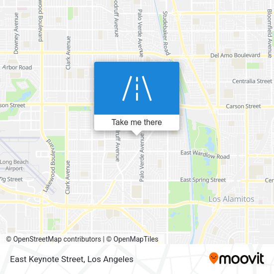 Mapa de East Keynote Street