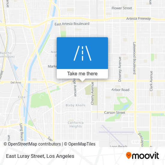 East Luray Street map