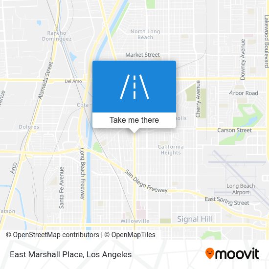 Mapa de East Marshall Place