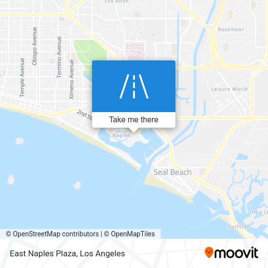 East Naples Plaza map