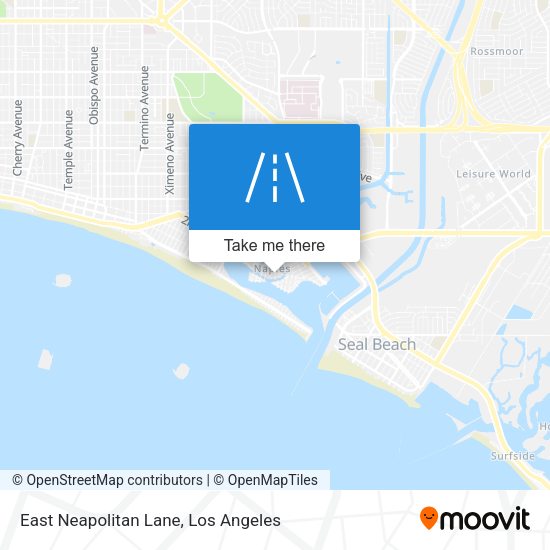 East Neapolitan Lane map