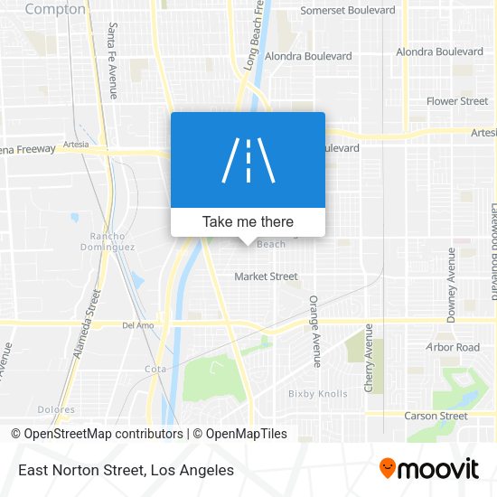 East Norton Street map