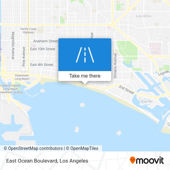 East Ocean Boulevard map