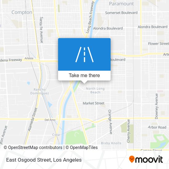 Mapa de East Osgood Street