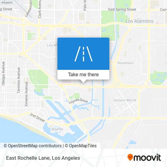 Mapa de East Rochelle Lane