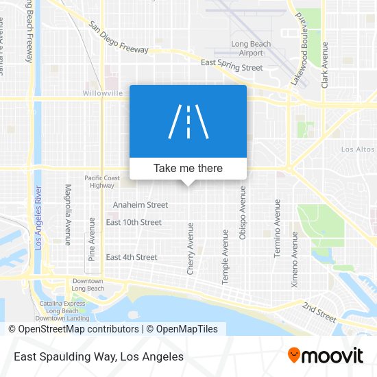 East Spaulding Way map