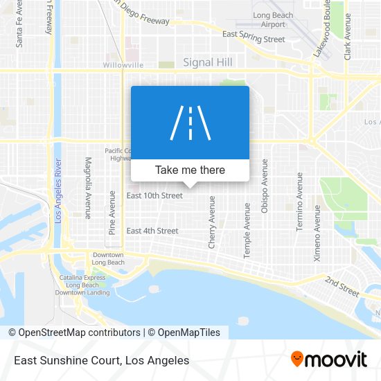 East Sunshine Court map