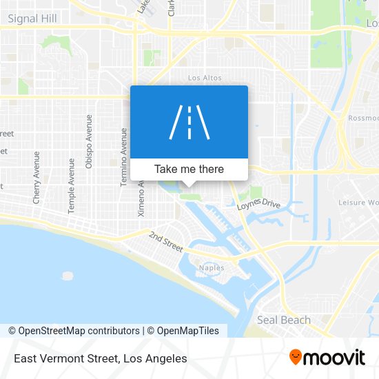Mapa de East Vermont Street