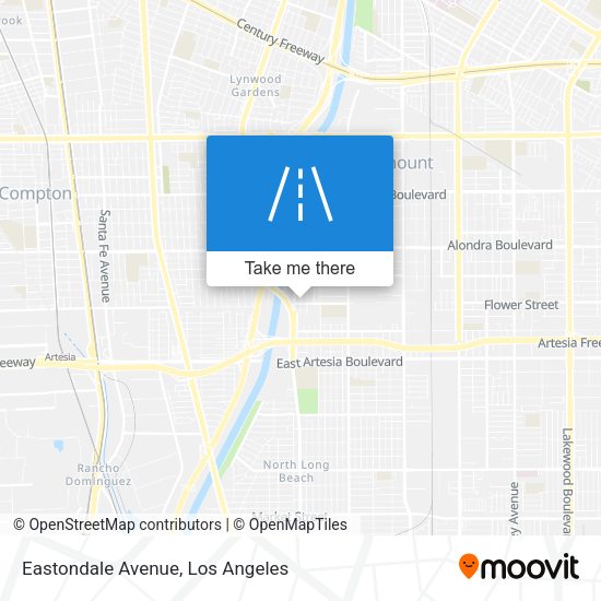 Mapa de Eastondale Avenue