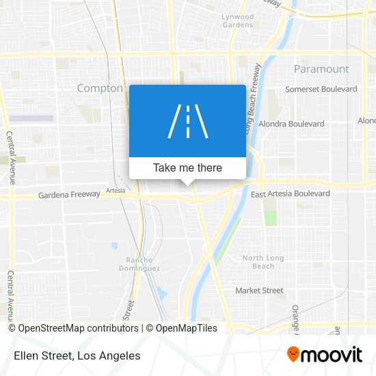 Mapa de Ellen Street