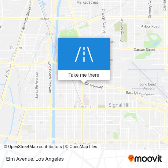 Mapa de Elm Avenue