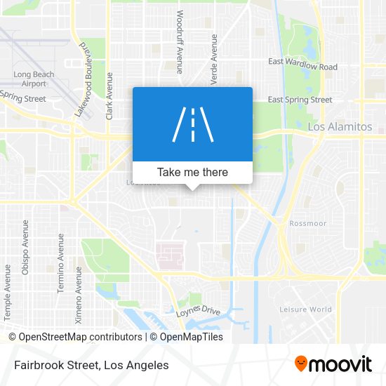 Mapa de Fairbrook Street