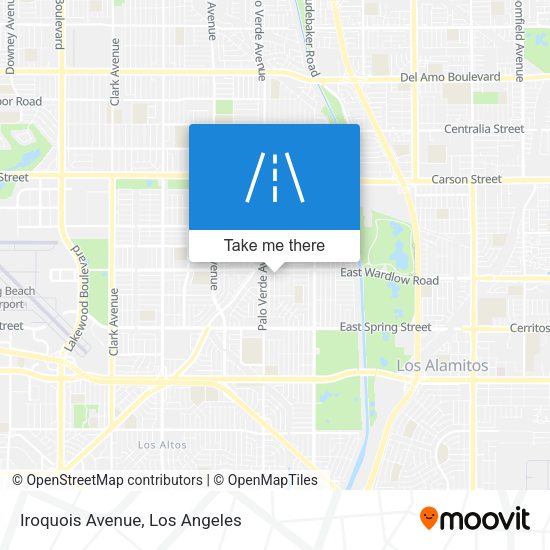 Mapa de Iroquois Avenue