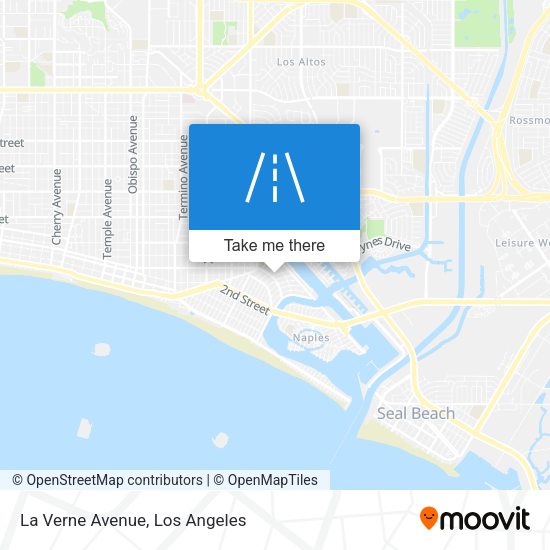 Mapa de La Verne Avenue