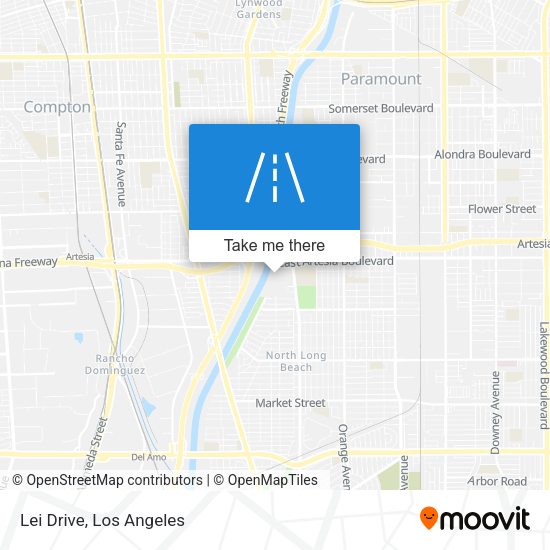 Mapa de Lei Drive