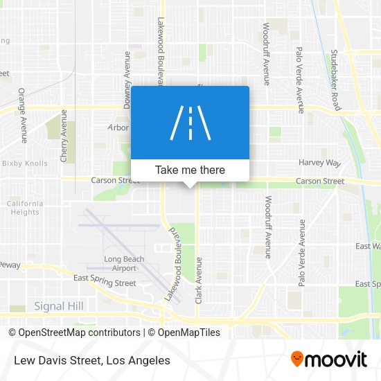 Mapa de Lew Davis Street