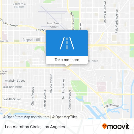 Mapa de Los Alamitos Circle