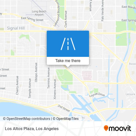 Los Altos Plaza map