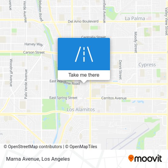 Mapa de Marna Avenue