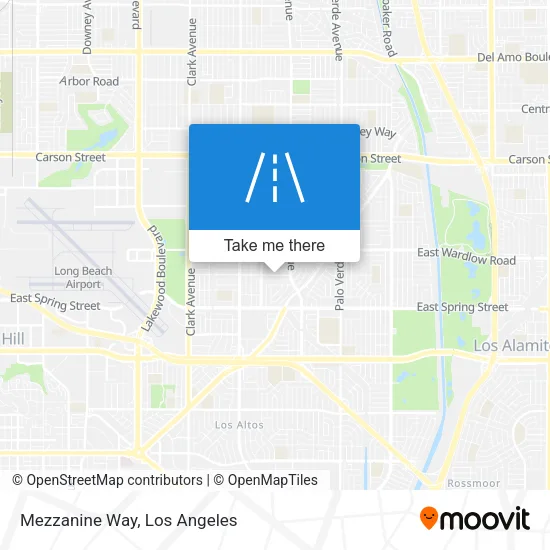 Mezzanine Way map
