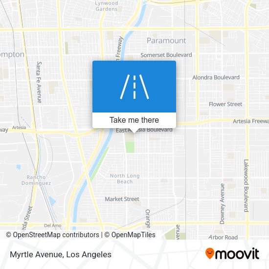 Mapa de Myrtle Avenue