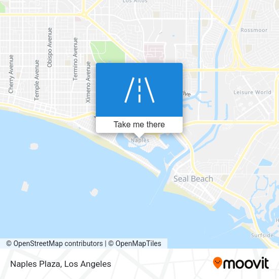 Mapa de Naples Plaza