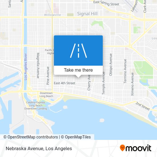 Mapa de Nebraska Avenue