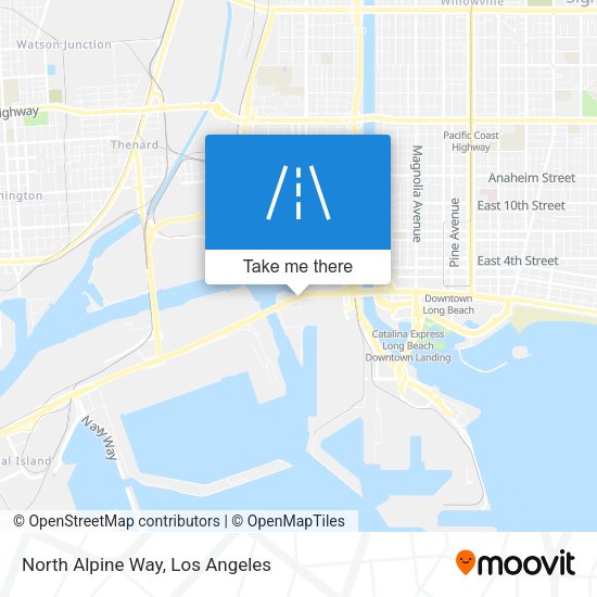 Mapa de North Alpine Way