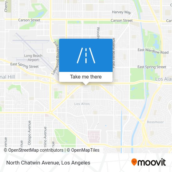 Mapa de North Chatwin Avenue