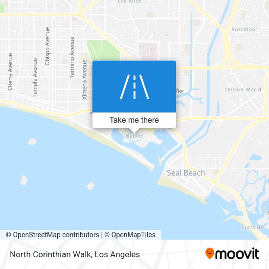 North Corinthian Walk map
