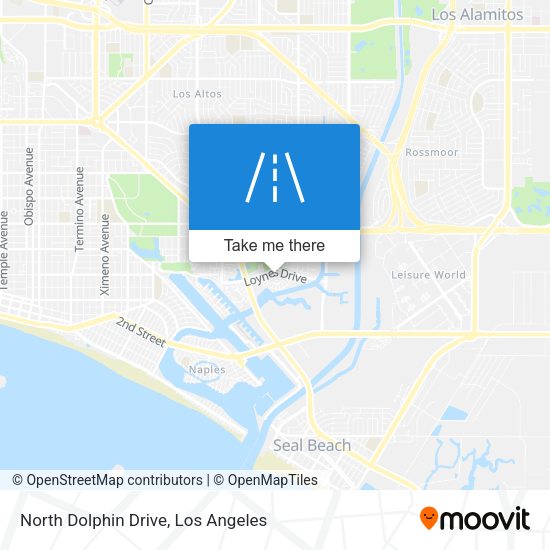 Mapa de North Dolphin Drive