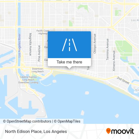 North Edison Place map
