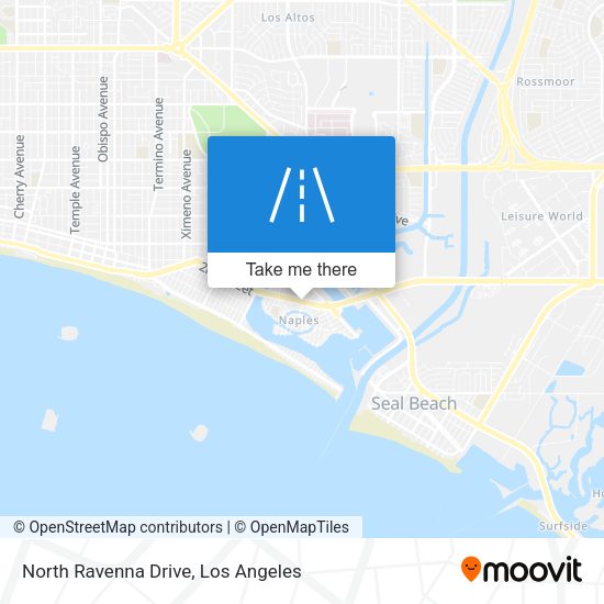 North Ravenna Drive map