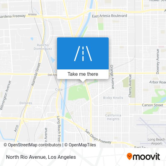 Mapa de North Rio Avenue