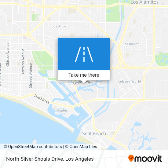 Mapa de North Silver Shoals Drive