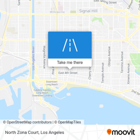 North Zona Court map