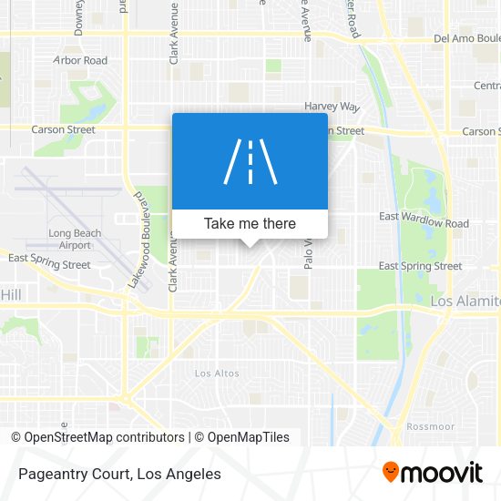 Mapa de Pageantry Court