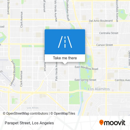 Mapa de Parapet Street