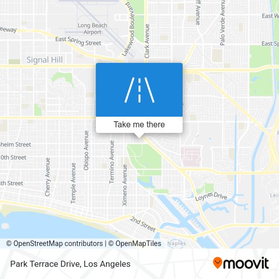 Mapa de Park Terrace Drive