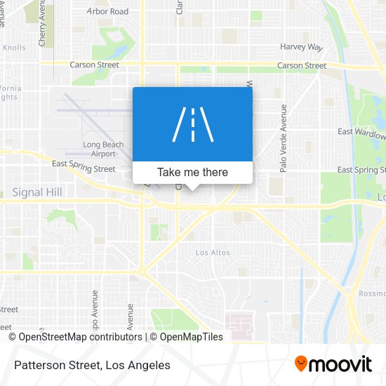 Patterson Street map