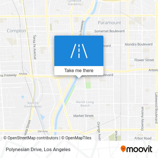 Polynesian Drive map