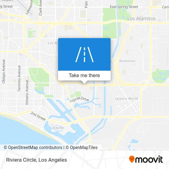 Riviera Circle map