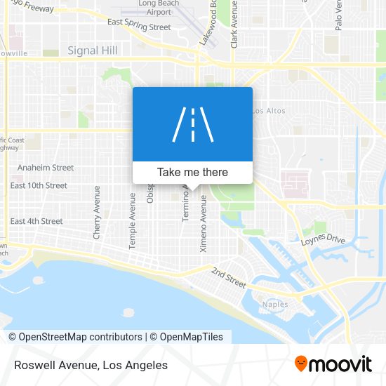Mapa de Roswell Avenue