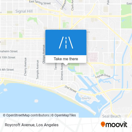 Roycroft Avenue map