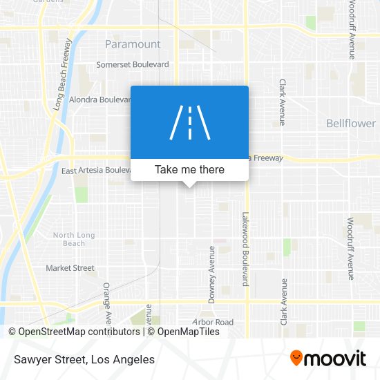 Mapa de Sawyer Street