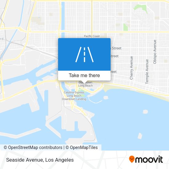 Mapa de Seaside Avenue