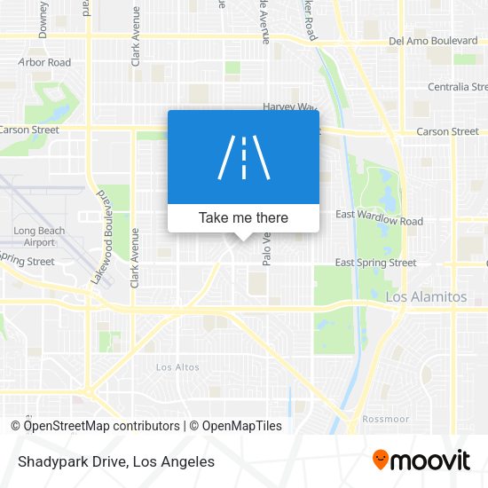 Mapa de Shadypark Drive