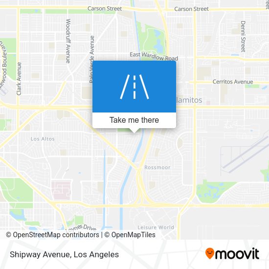 Mapa de Shipway Avenue