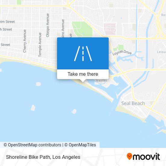 Mapa de Shoreline Bike Path
